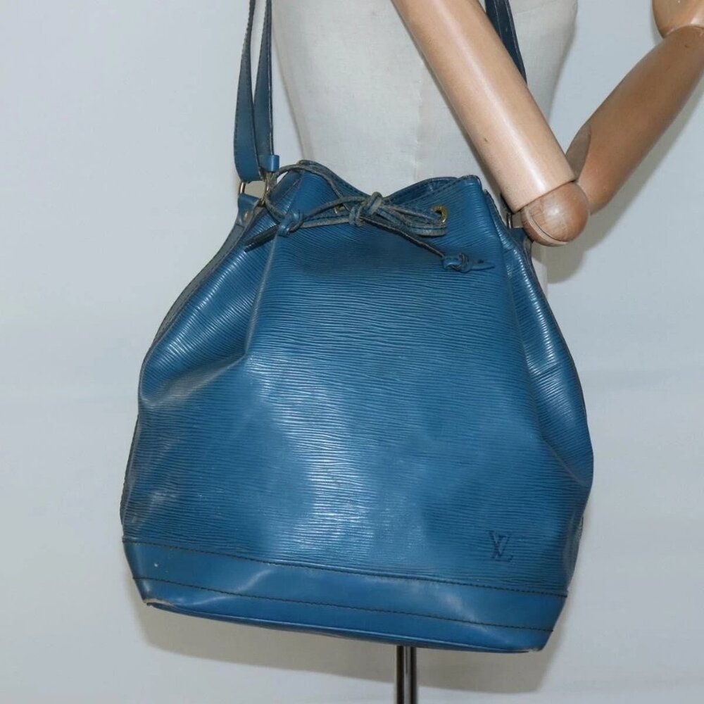 LOUIS VUITTON Epi Noe Shoulder Bag Toledo Blue M44005 LV Auth 134498 - Picture 15 of 16